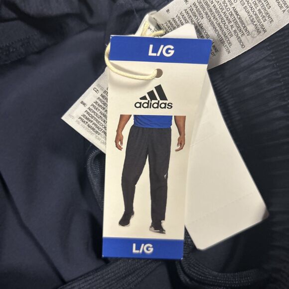 Adidas D4M Pants Men’s L Navy Blue Tapered Training Joggers Regular Fit NWT - Picture 9 of 10